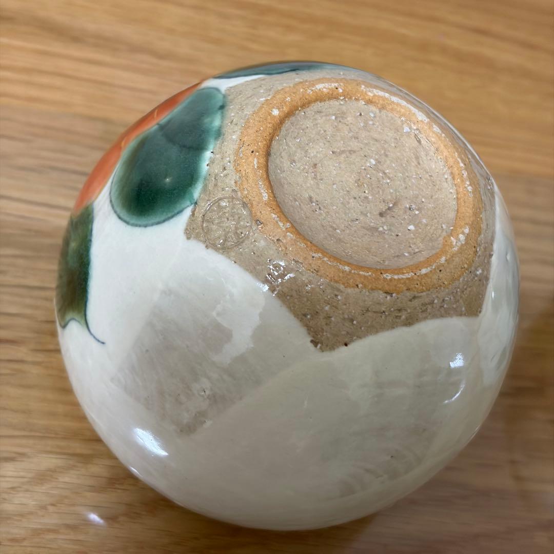 未使用★陶あん　陶葊　花変り(紅椿・鉄線) セット　お茶呑茶碗　湯呑　汲出し碗❶