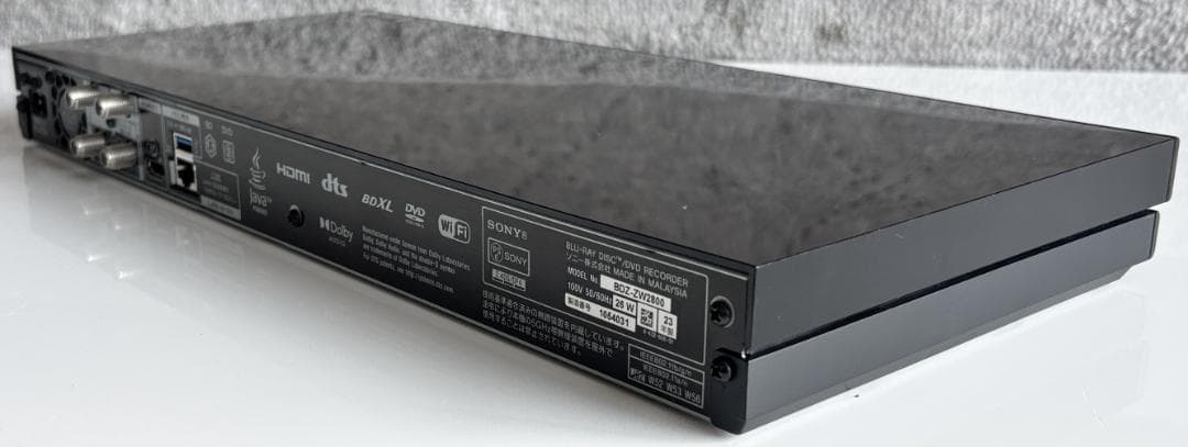 ソニー ブルーレイ・ディスクレコーダー BDZ-ZW2800 2023年製