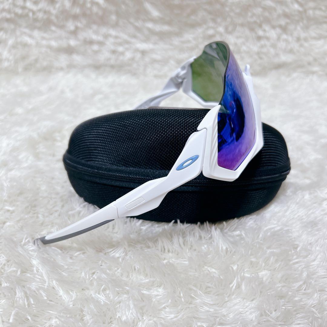 【美品】　オークリー　フライトジャケット ハイブリッジフィット サングラス