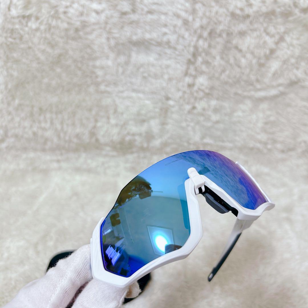 【美品】　オークリー　フライトジャケット ハイブリッジフィット サングラス