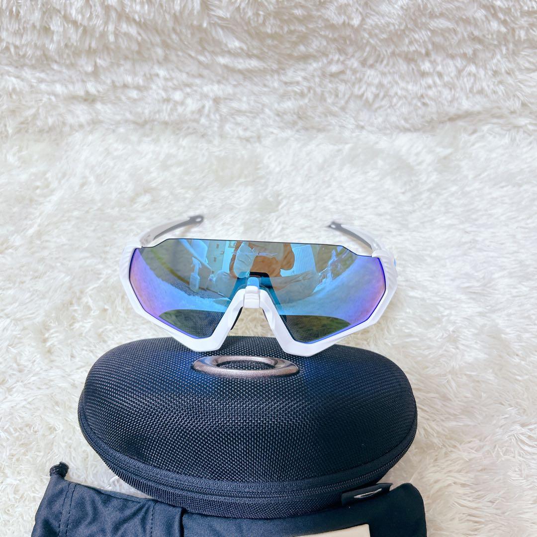 【美品】　オークリー　フライトジャケット ハイブリッジフィット サングラス