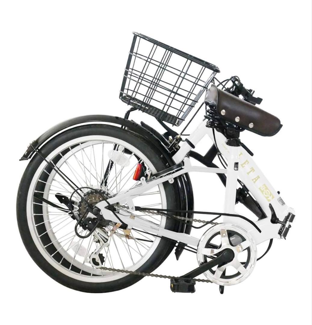 CHACLE折りたたみ車 ヴェレータ 外6HD ホワイト