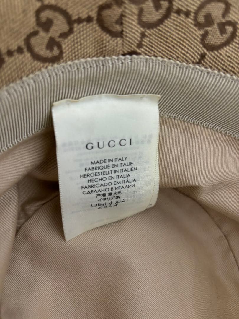 グッチ　バケットハット