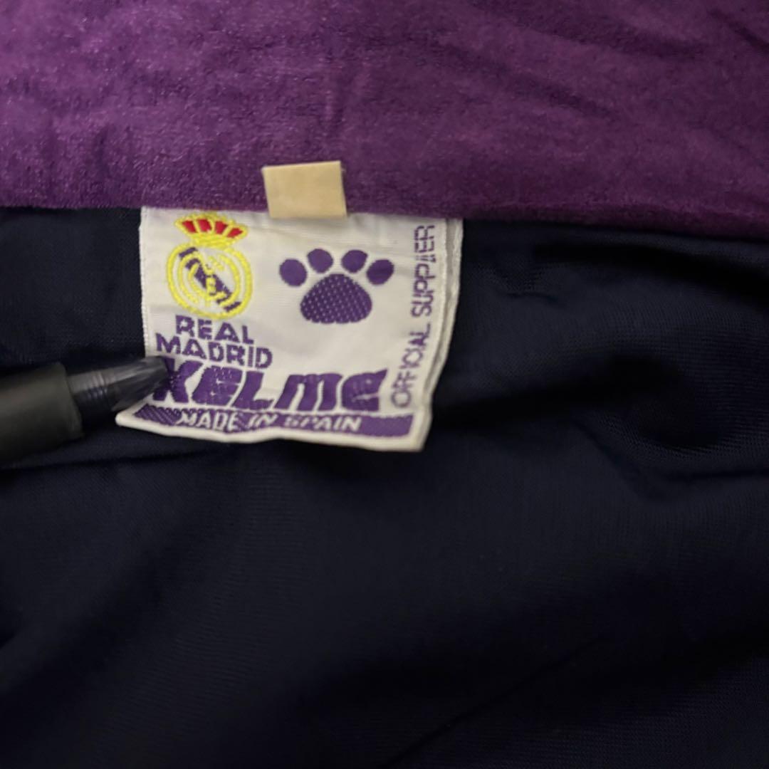 KELMEレアルマドリードトラックジャケットvintage古着ベロアスペイン製