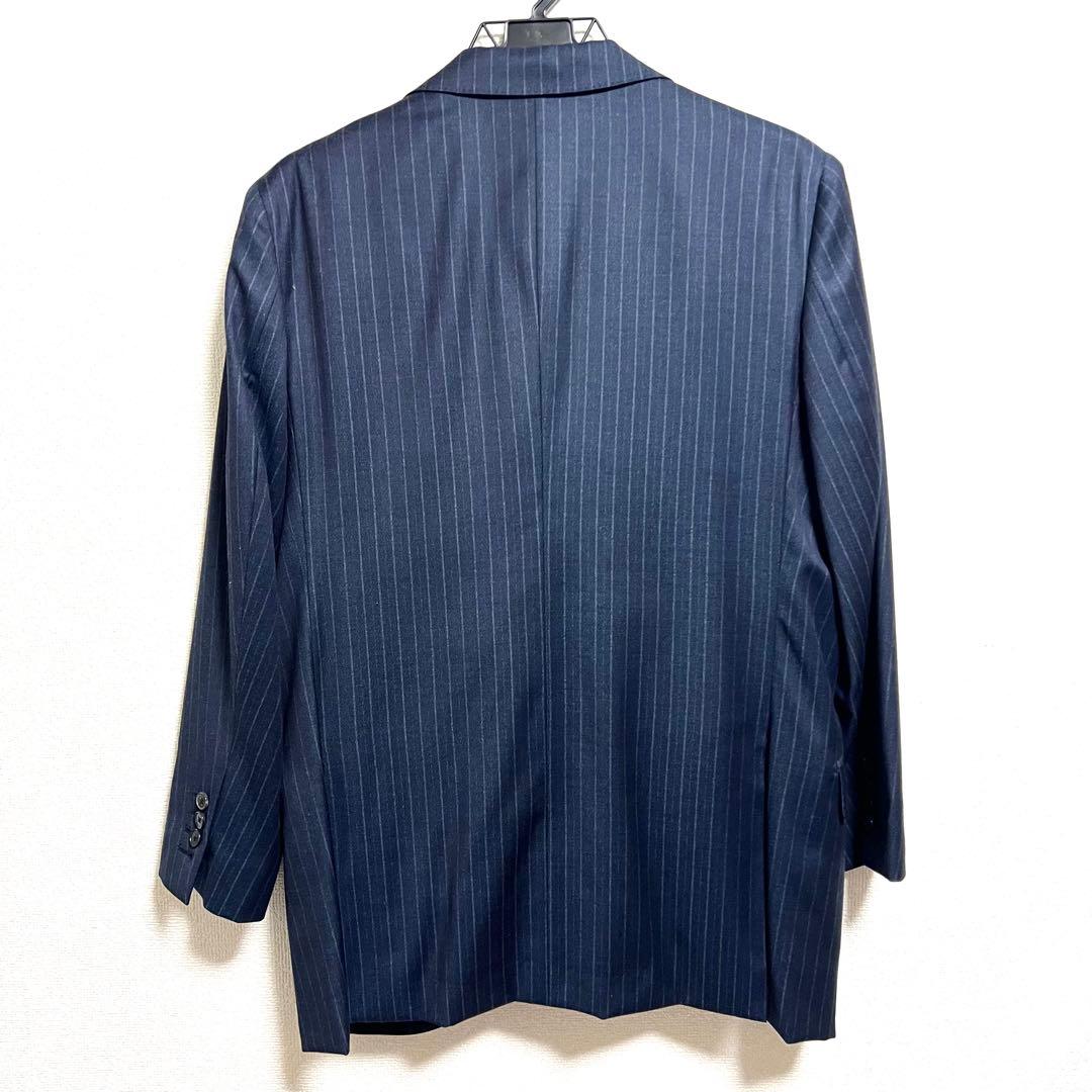 美品 REDA 3ピース オーダースーツ ネイビー XL相当