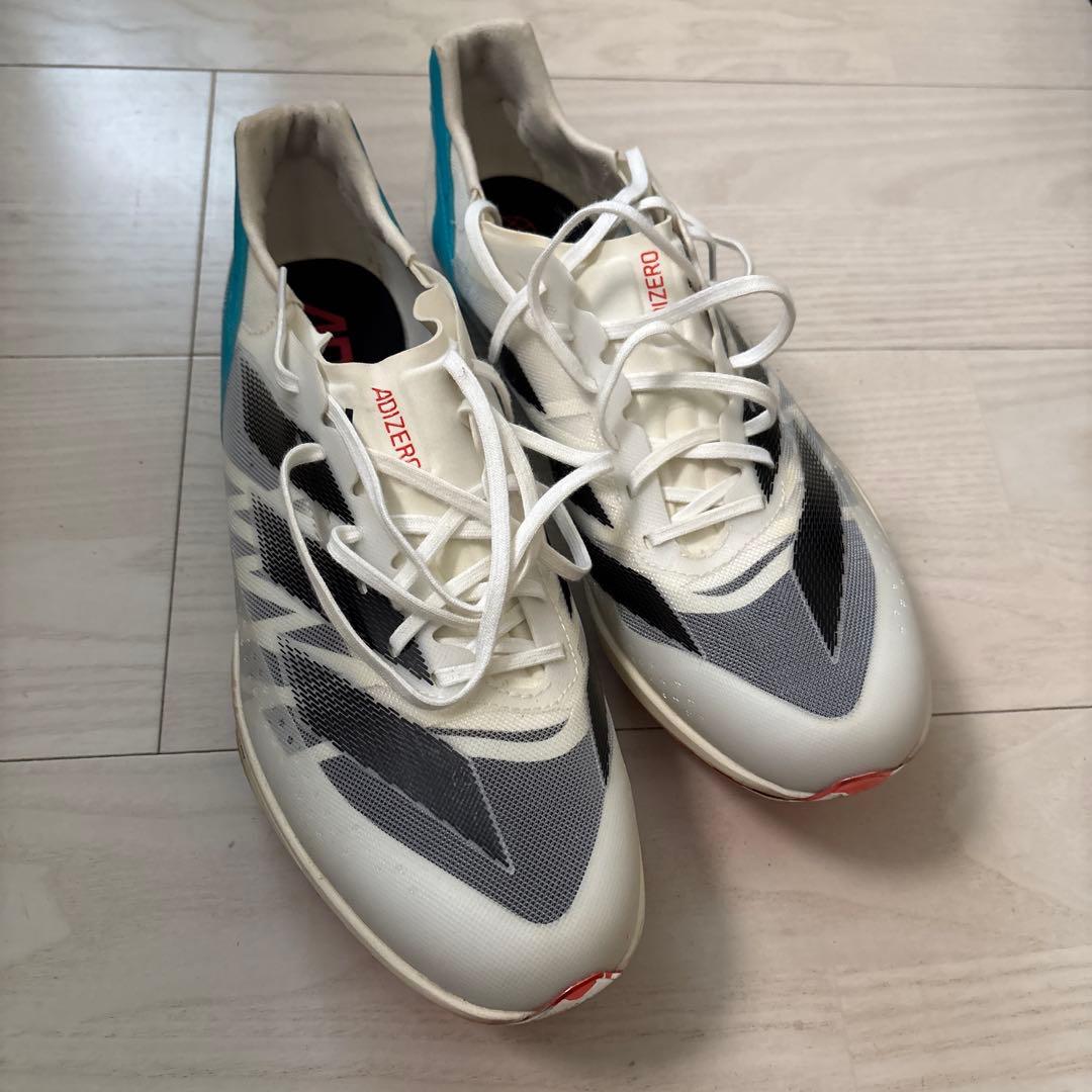 ADIZERO sp2スパイクシューズ ホワイト/グレー/ブルー　29.0cm