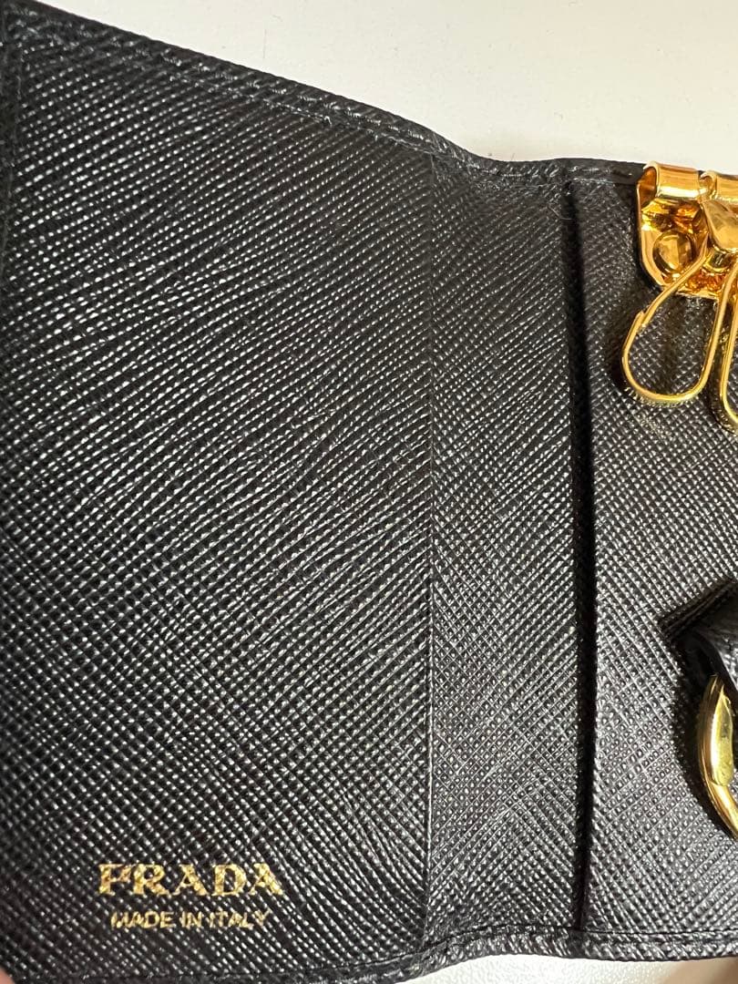 【未使用】【RFID搭載】プラダ 1PG004 キーケース