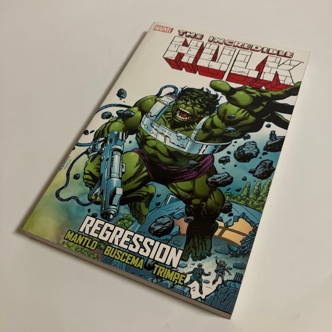 アメコミ・英語　INCREDIBLE HULK:REGRESSION