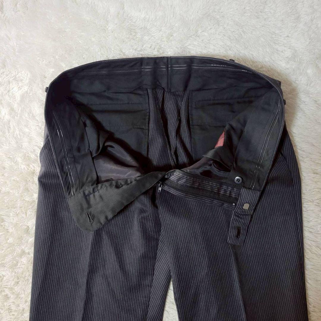 美品✨　大きいサイズ　XL相当　タケオキクチ　スリーピース　スーツ　ストライプ