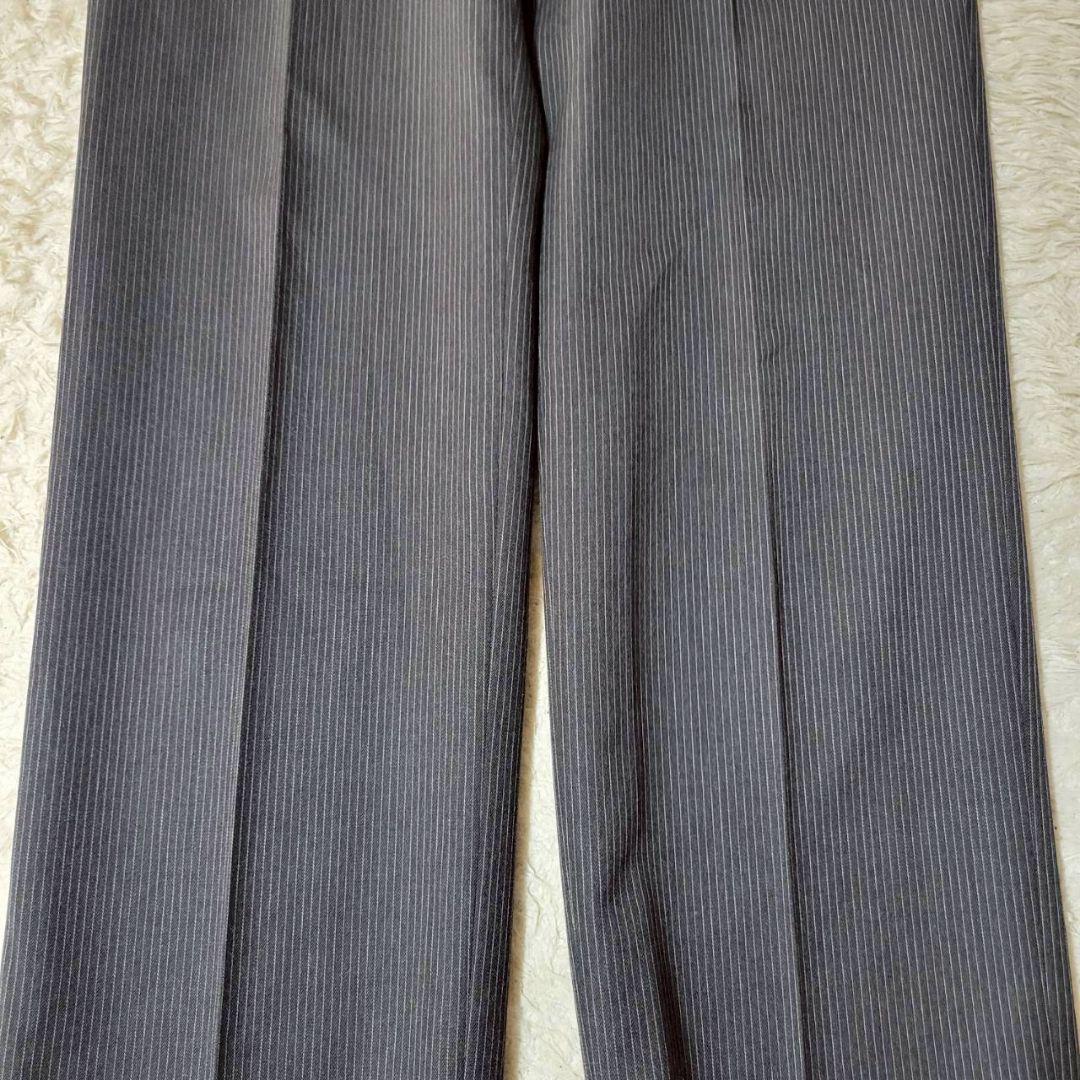 美品✨　大きいサイズ　XL相当　タケオキクチ　スリーピース　スーツ　ストライプ