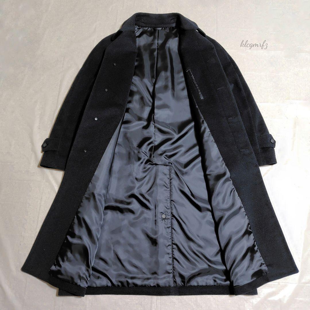 未使用級 約10万円 アンゴラ100% ステンカラー コート GOTAIRIKU