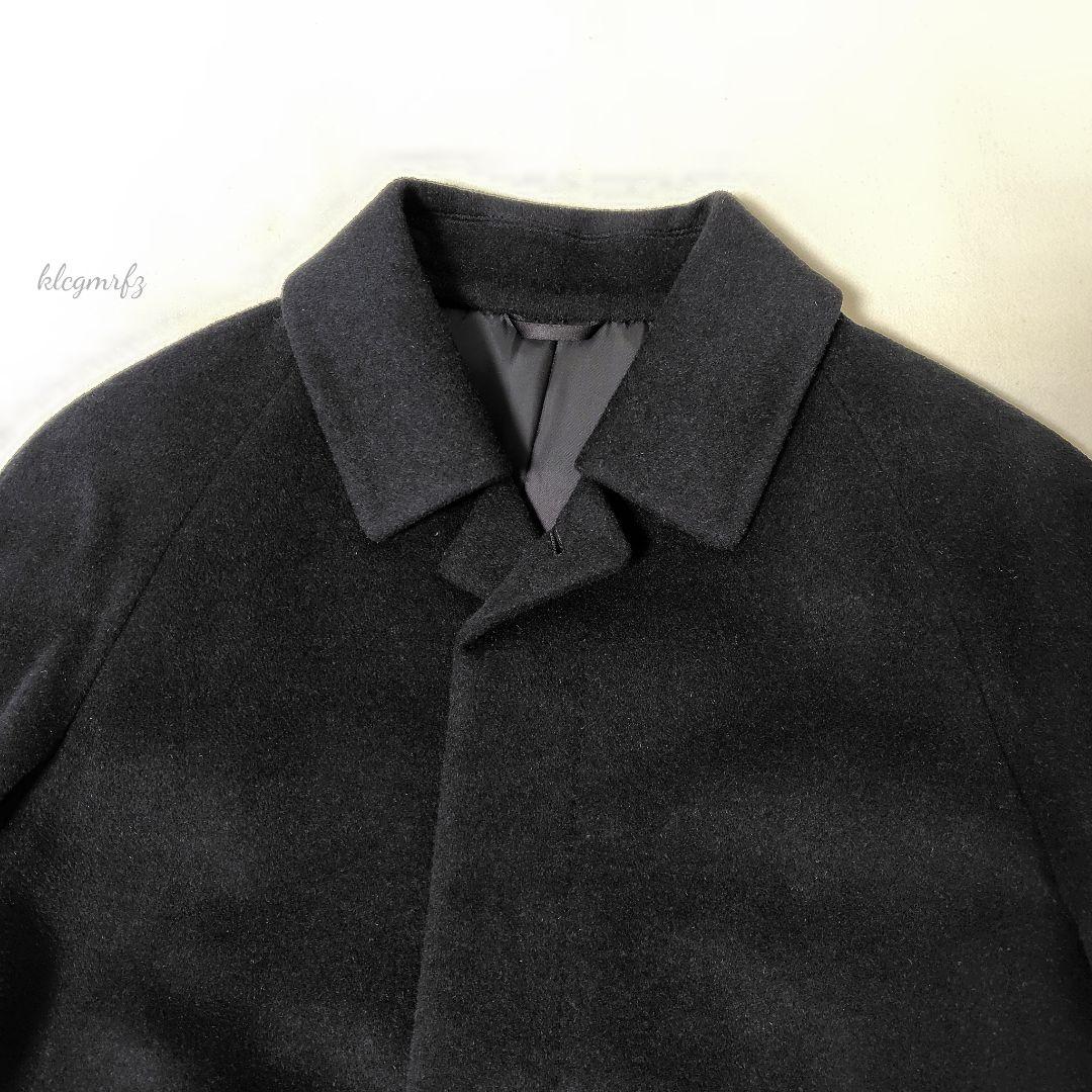 未使用級 約10万円 アンゴラ100% ステンカラー コート GOTAIRIKU