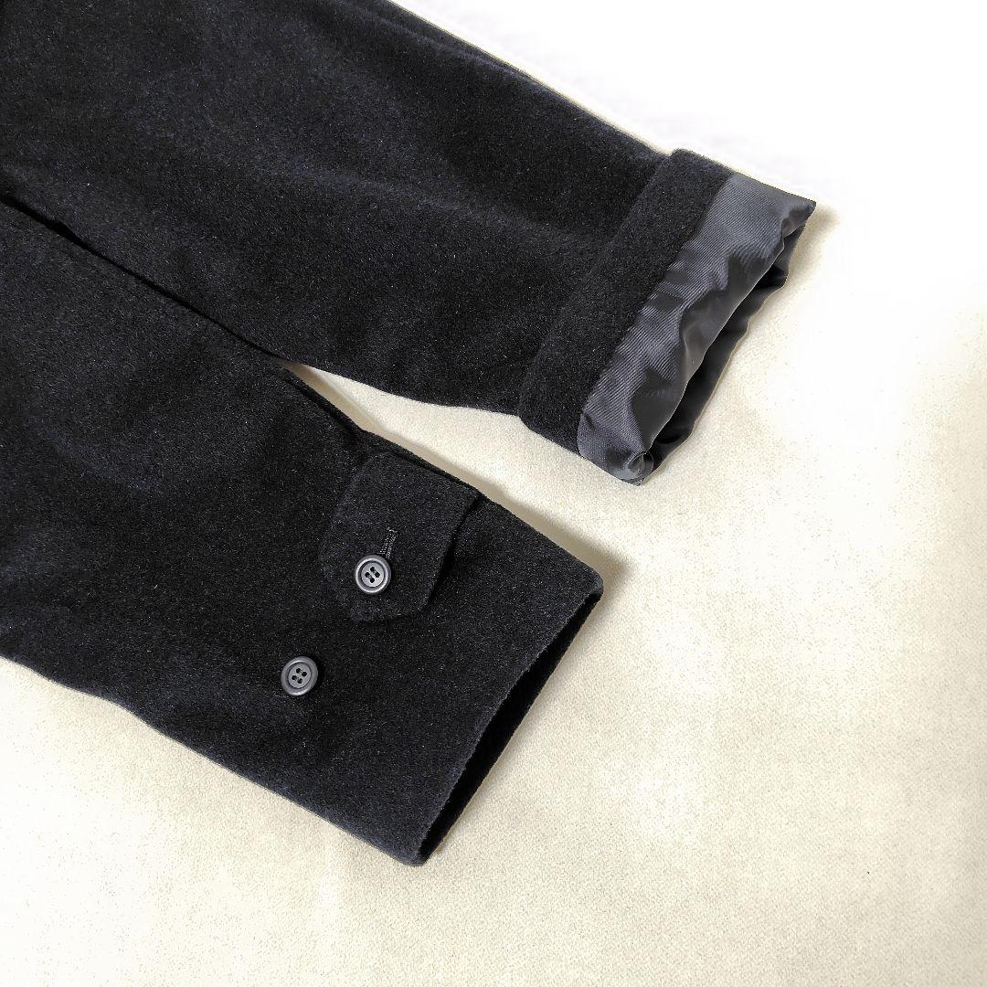 未使用級 約10万円 アンゴラ100% ステンカラー コート GOTAIRIKU