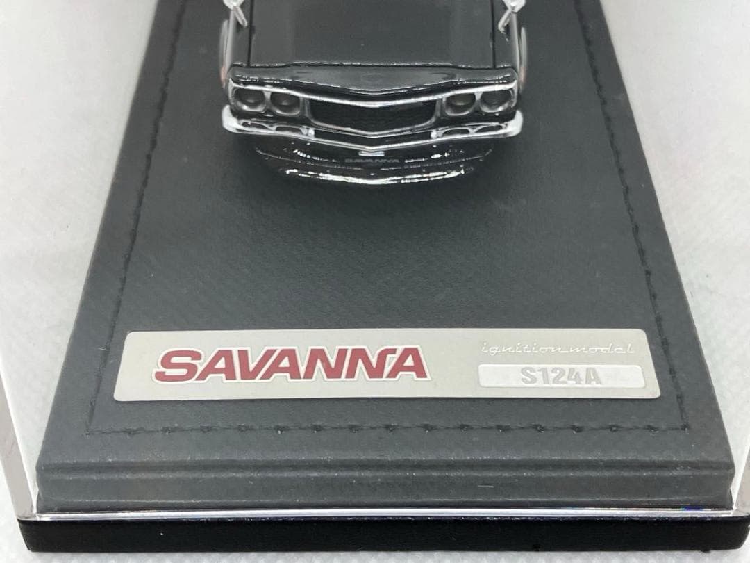 ★1/43★マツダ サバンナ RX3★S124A★ブラック★RSワタナベ★