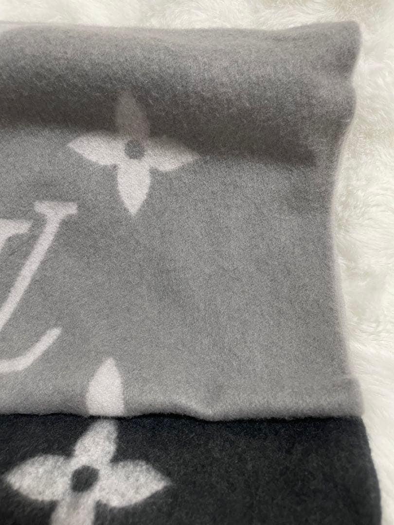 ルイヴィトン エシャルプ・レイキャビック グラティエント カシミヤ大判 マフラー