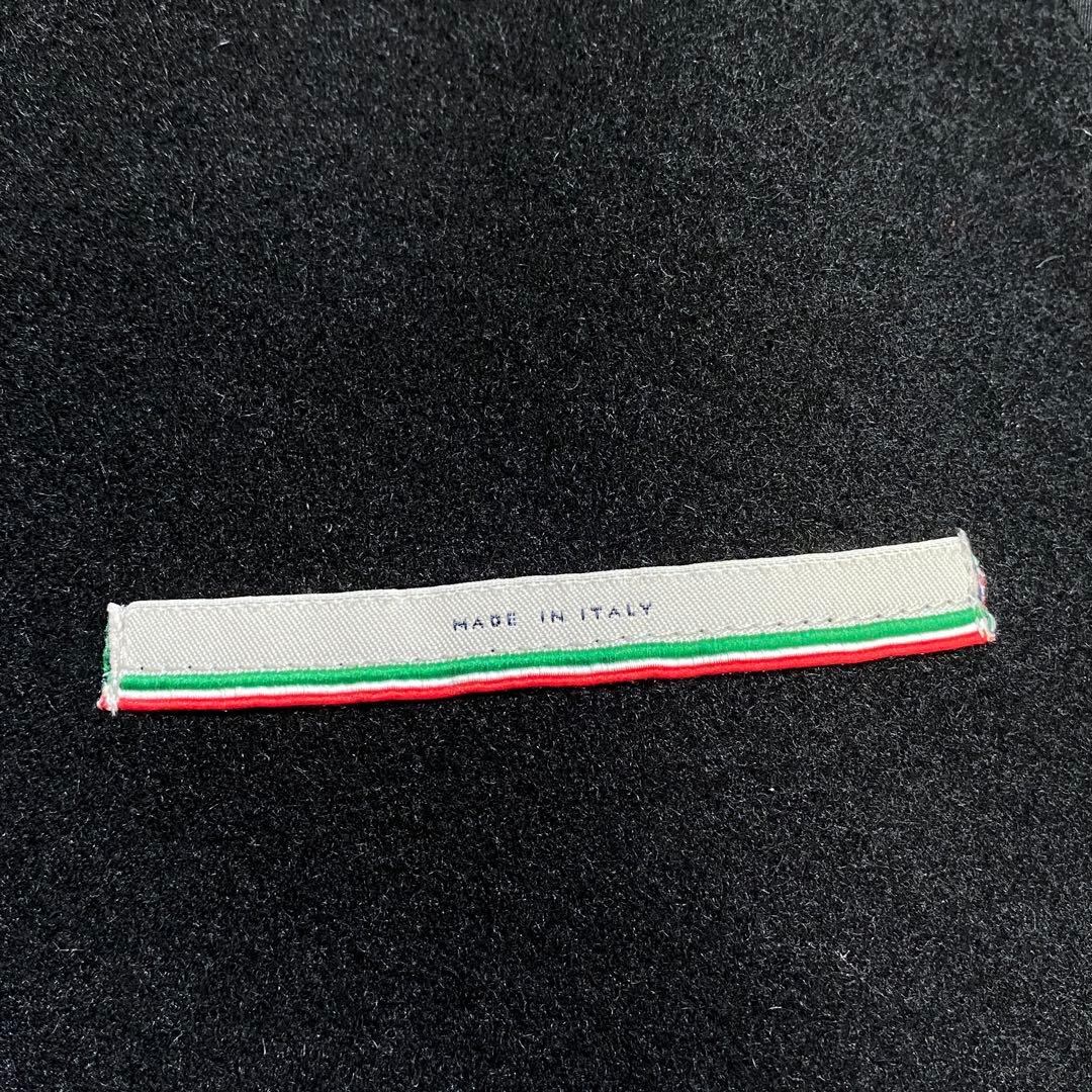 極美品♡ヘルノ 現行 フォックスファーディテイルウールコート ロングスリーブ