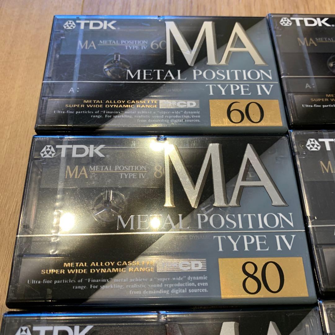 TDK 最高品位メタルカセットテープ8本