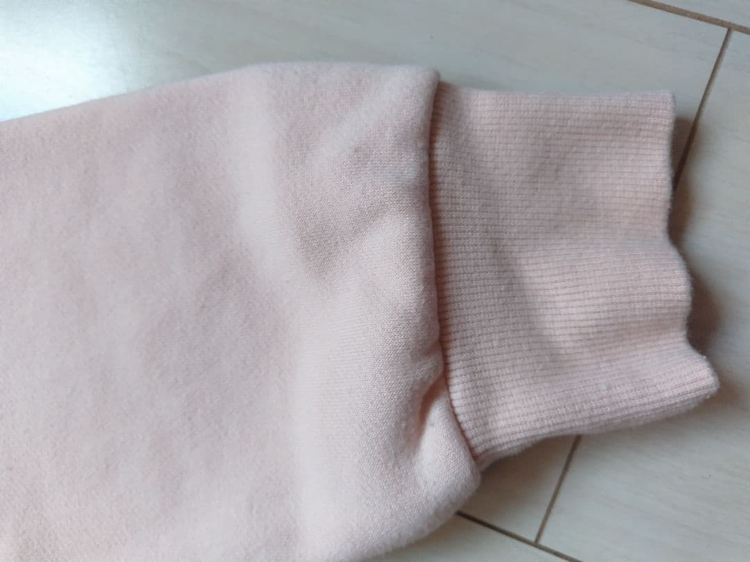 シェリーメイ　ディズニー　裏起毛　パーカー　ピンク　L　3wayバッグ