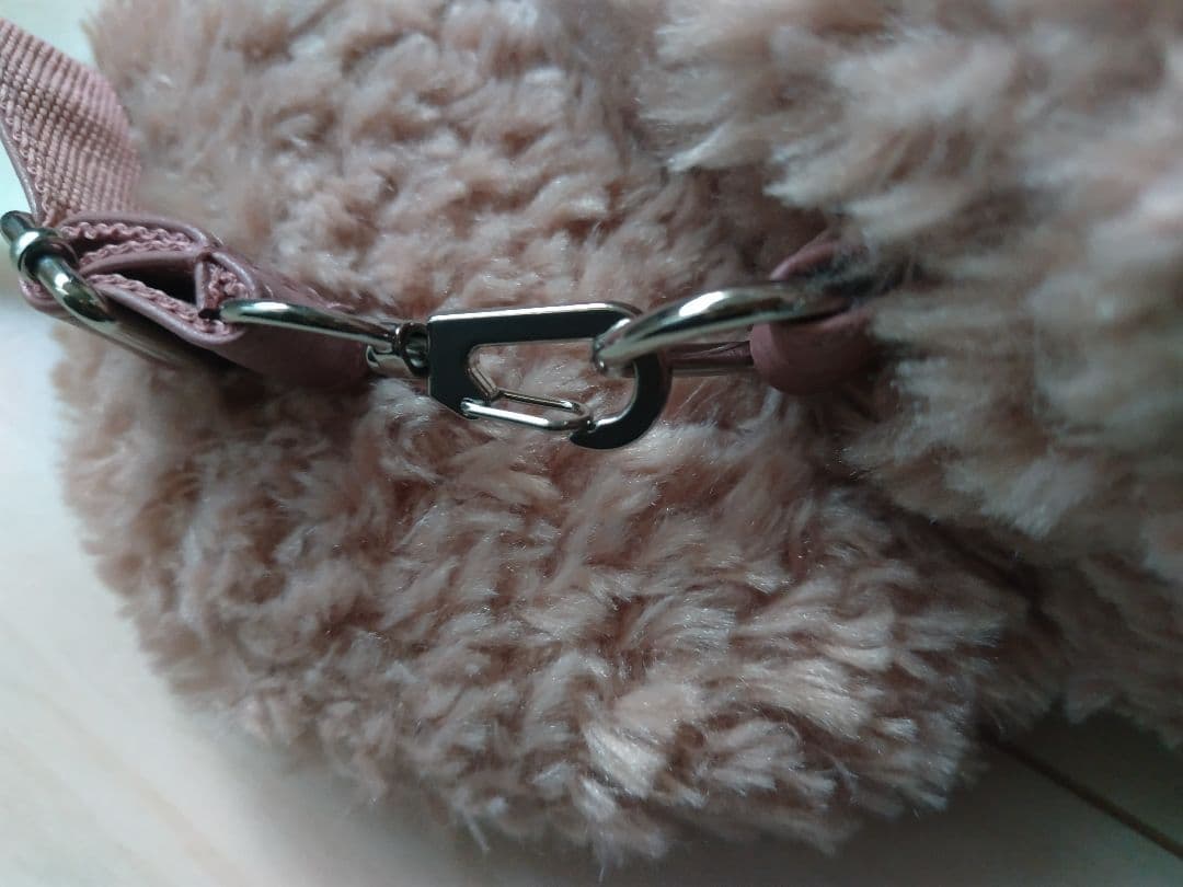 シェリーメイ　ディズニー　裏起毛　パーカー　ピンク　L　3wayバッグ