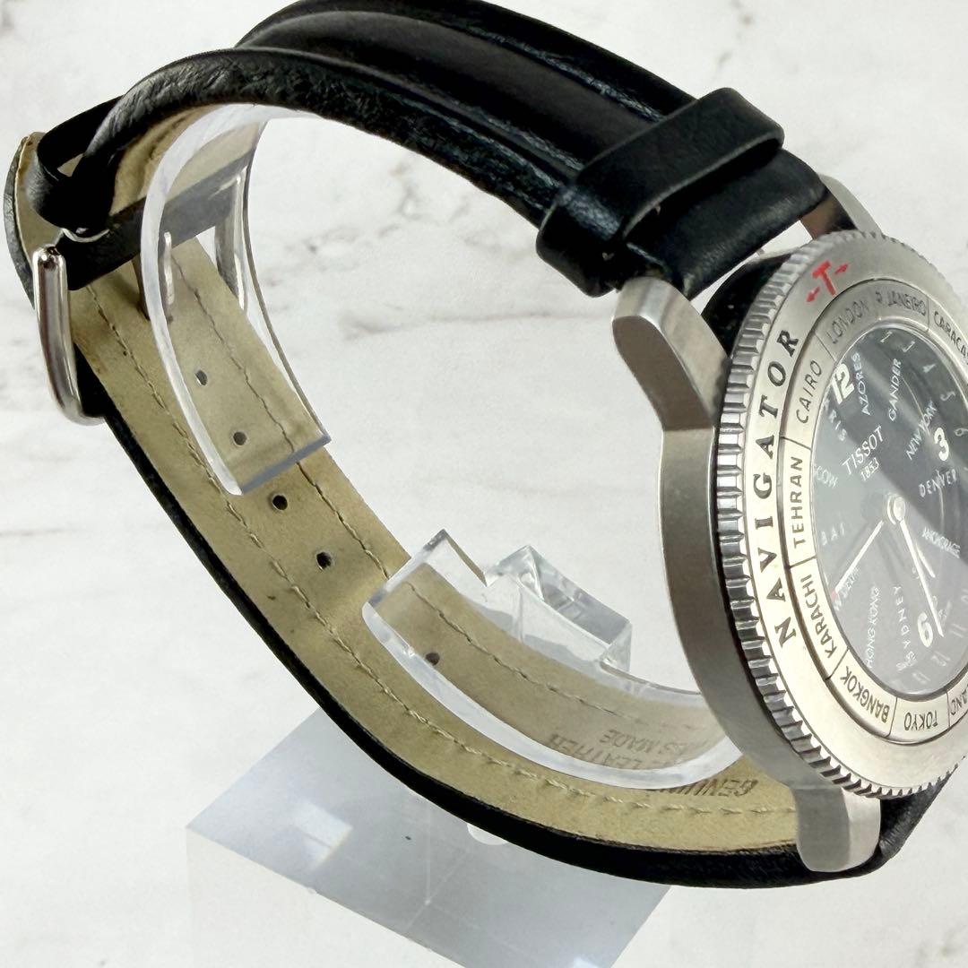 ティソ ナビゲーター N250 ワールドタイム ギョーシェ クォーツ 不動