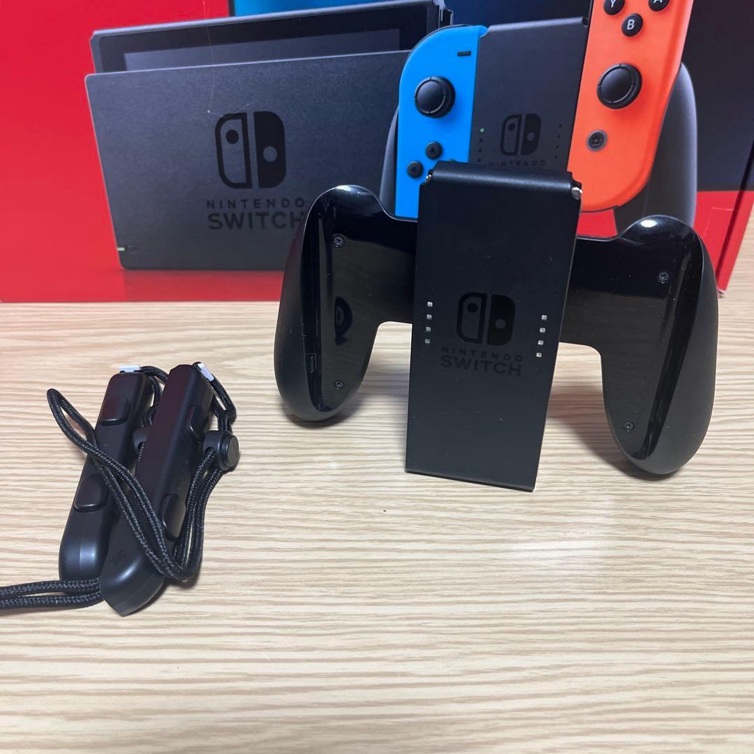 Nintendo Switch ネオンレッド/ネオンブルー 本体とおまけ