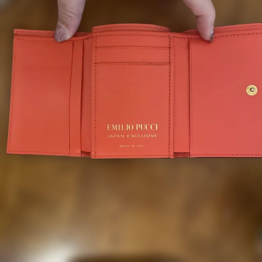 VD SALE♡ 希少 エミリオプッチ PUCCI 日本限定 財布 三つ折り財布