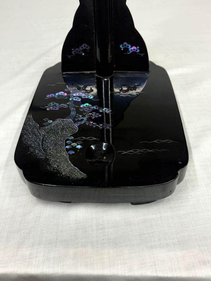 螺鈿　刀掛け 太刀掛け　武具　一本掛け　日本刀