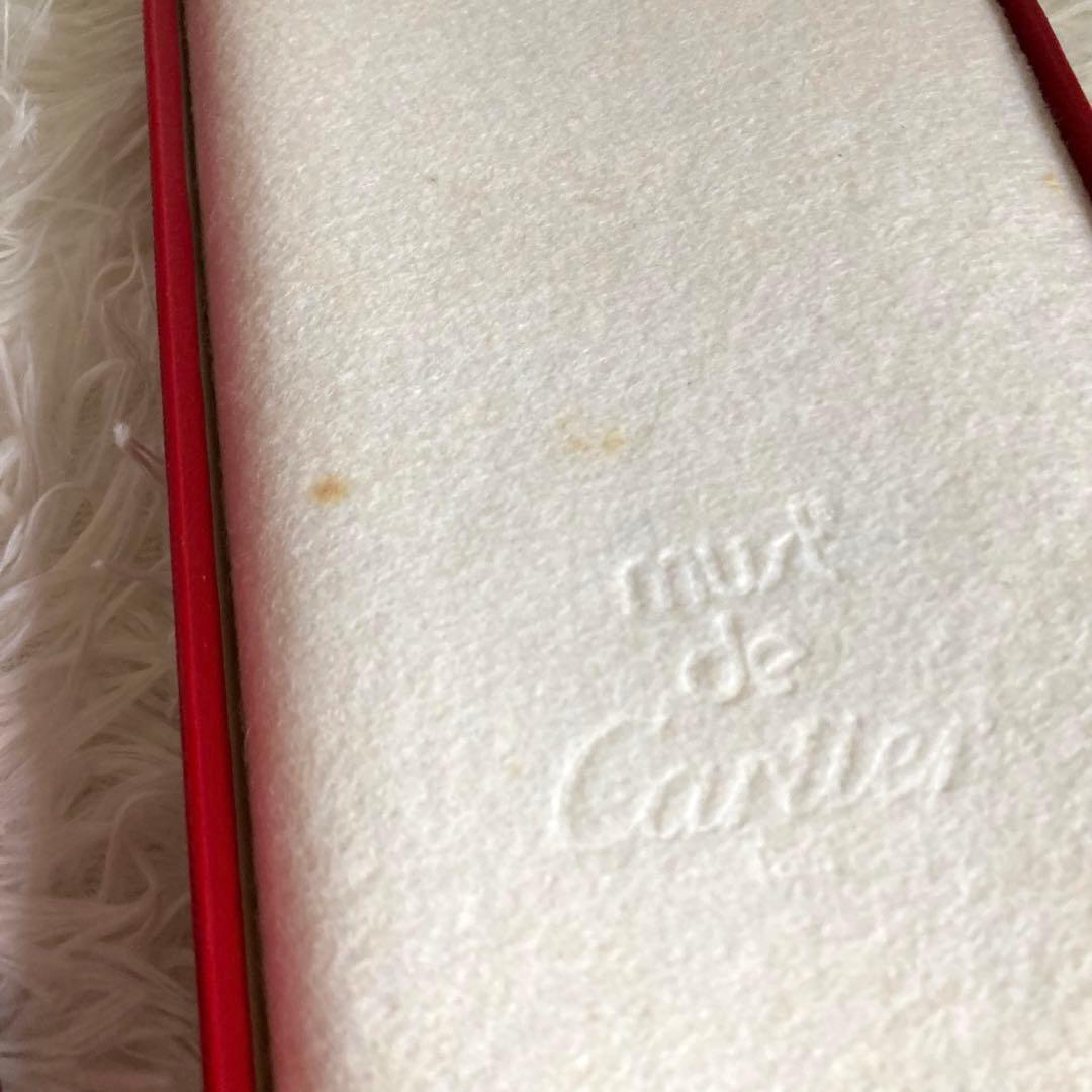 【新品・未使用品】Cartierカルティエ　メンズ二つ折り長財布レザー　ブラック