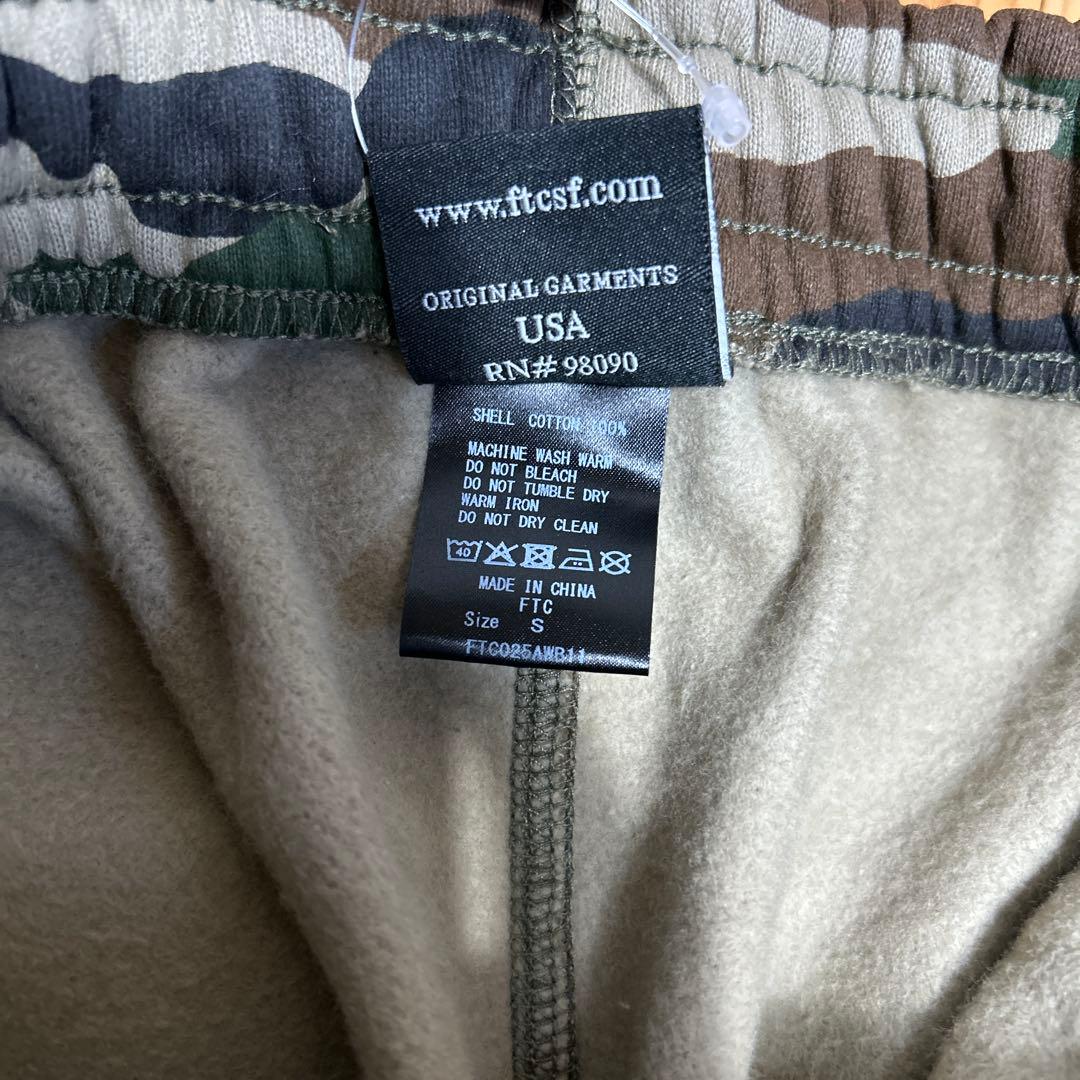 新品未使用　FTC スウェット　迷彩