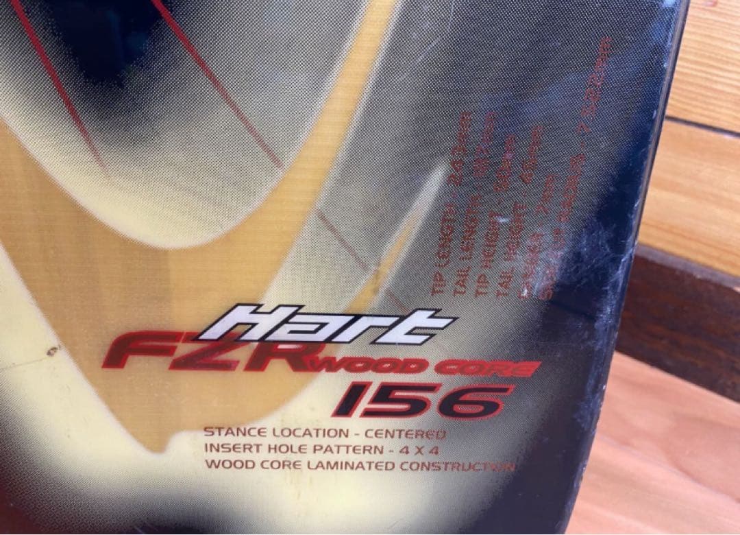 HART FZR 板　156cm バインディング　フェリス　スノーボード セット