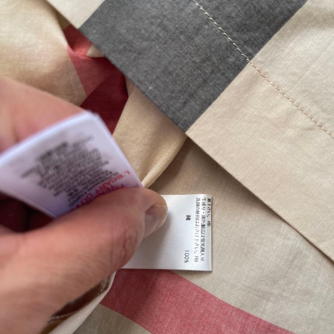 BURBERRY チェック柄 ノースリーブワンピース 14Y