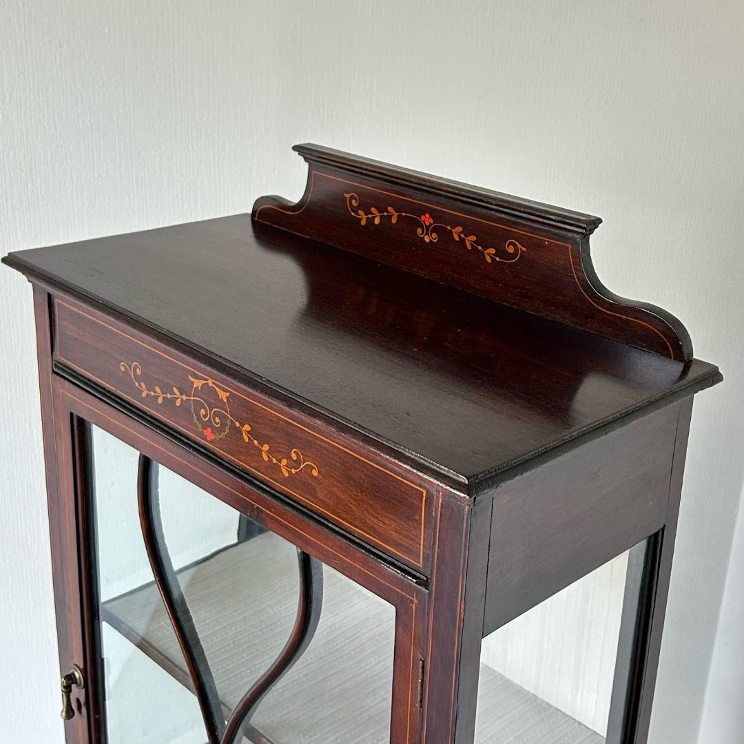 イギリス アンティーク　家具 ディスプレイ キャビネット　1930年頃 505A