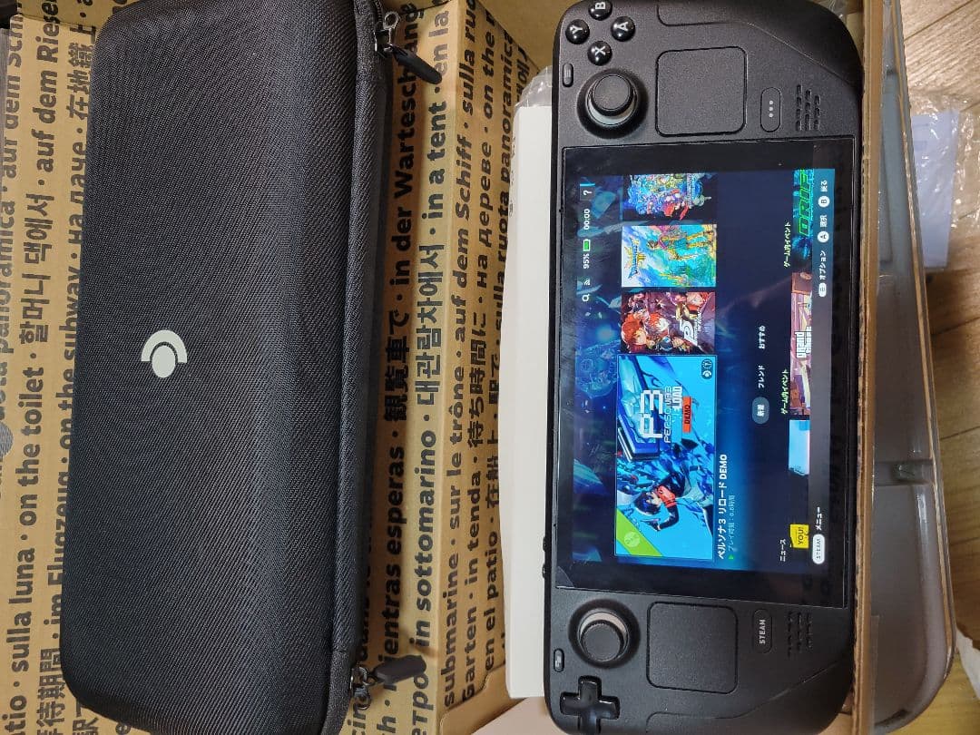 Steam Deck 64GB SDカード512GB キャリングケース付き