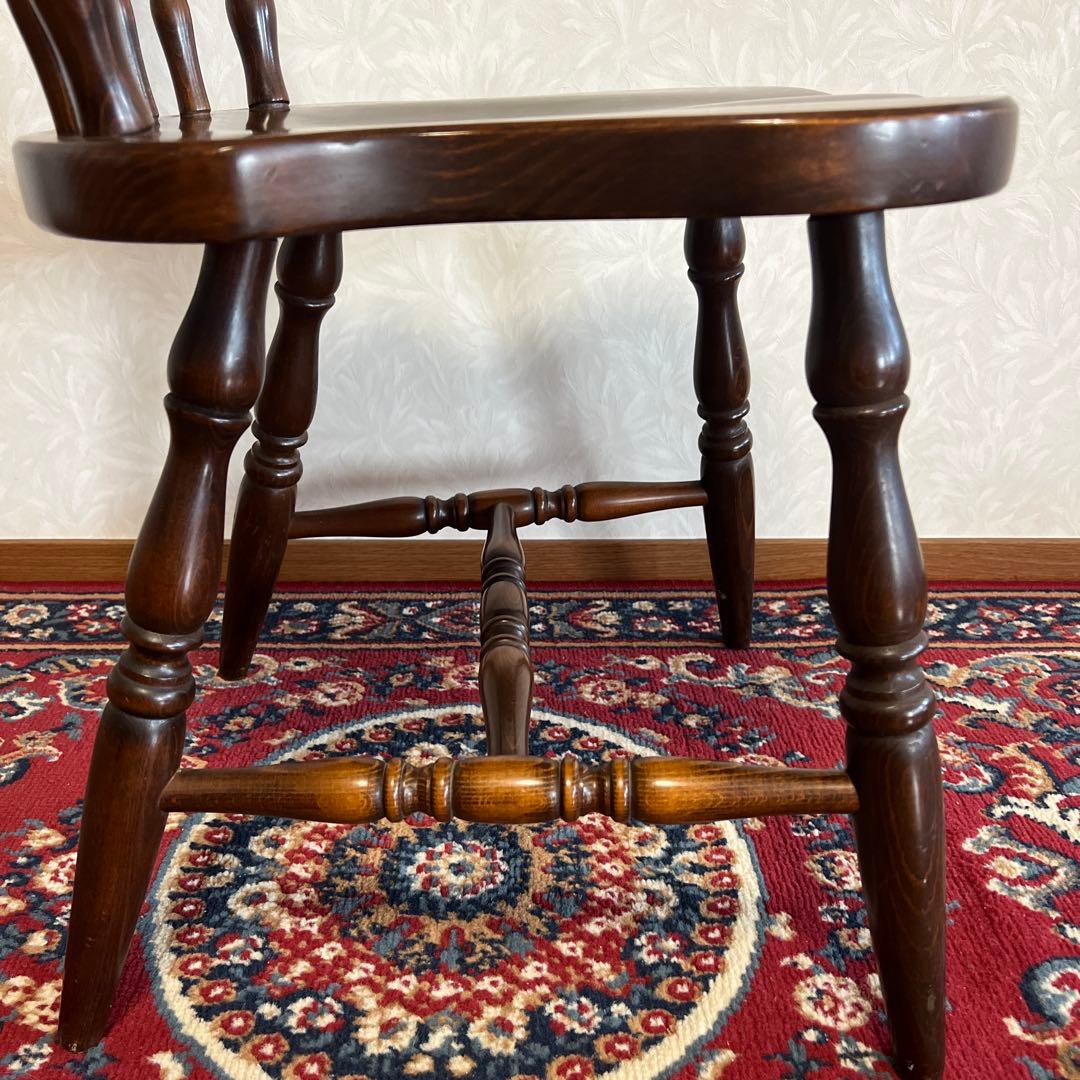 Amama.様 飛騨産業 HIDA キツツキマーク ダイニングチェア レトロ