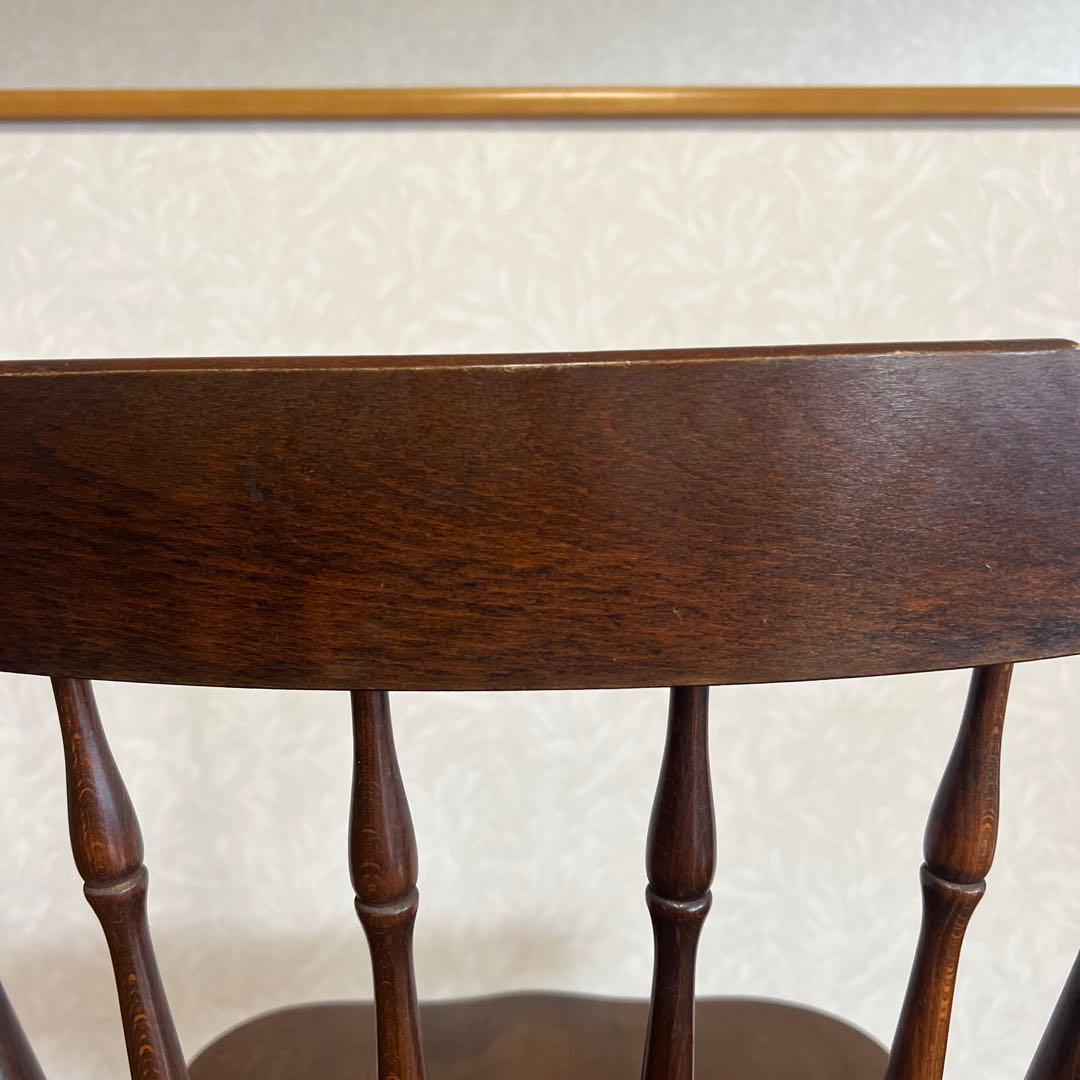 Amama.様 飛騨産業 HIDA キツツキマーク ダイニングチェア レトロ