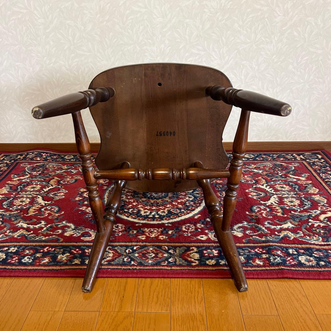 Amama.様 飛騨産業 HIDA キツツキマーク ダイニングチェア レトロ