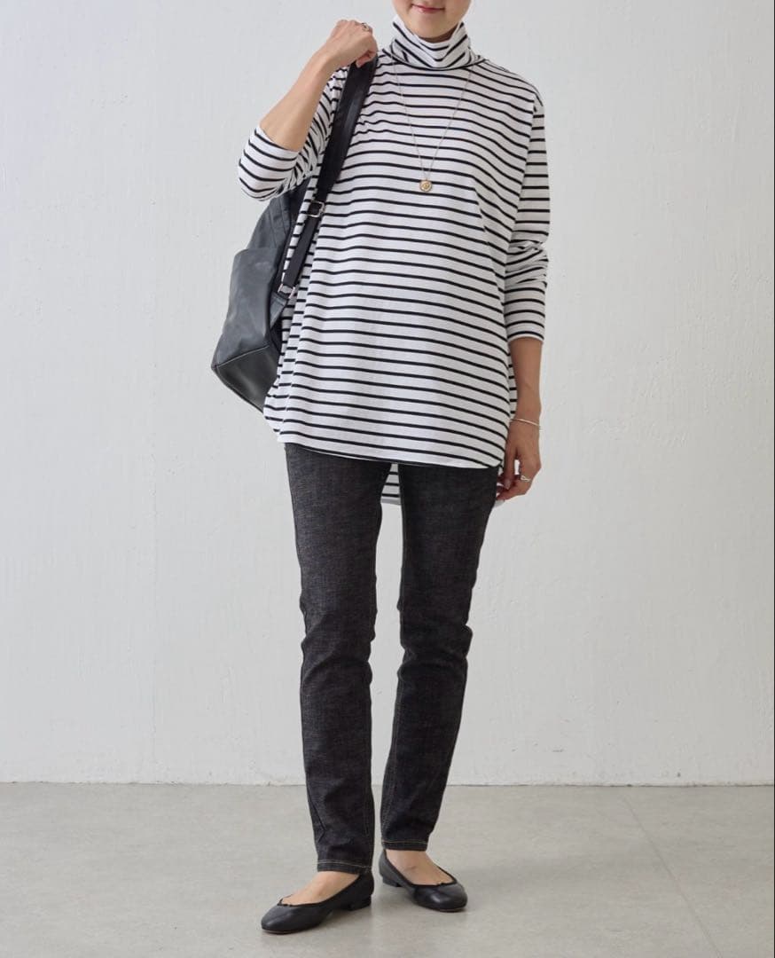 BEARDSLEY ハイネックカットソー