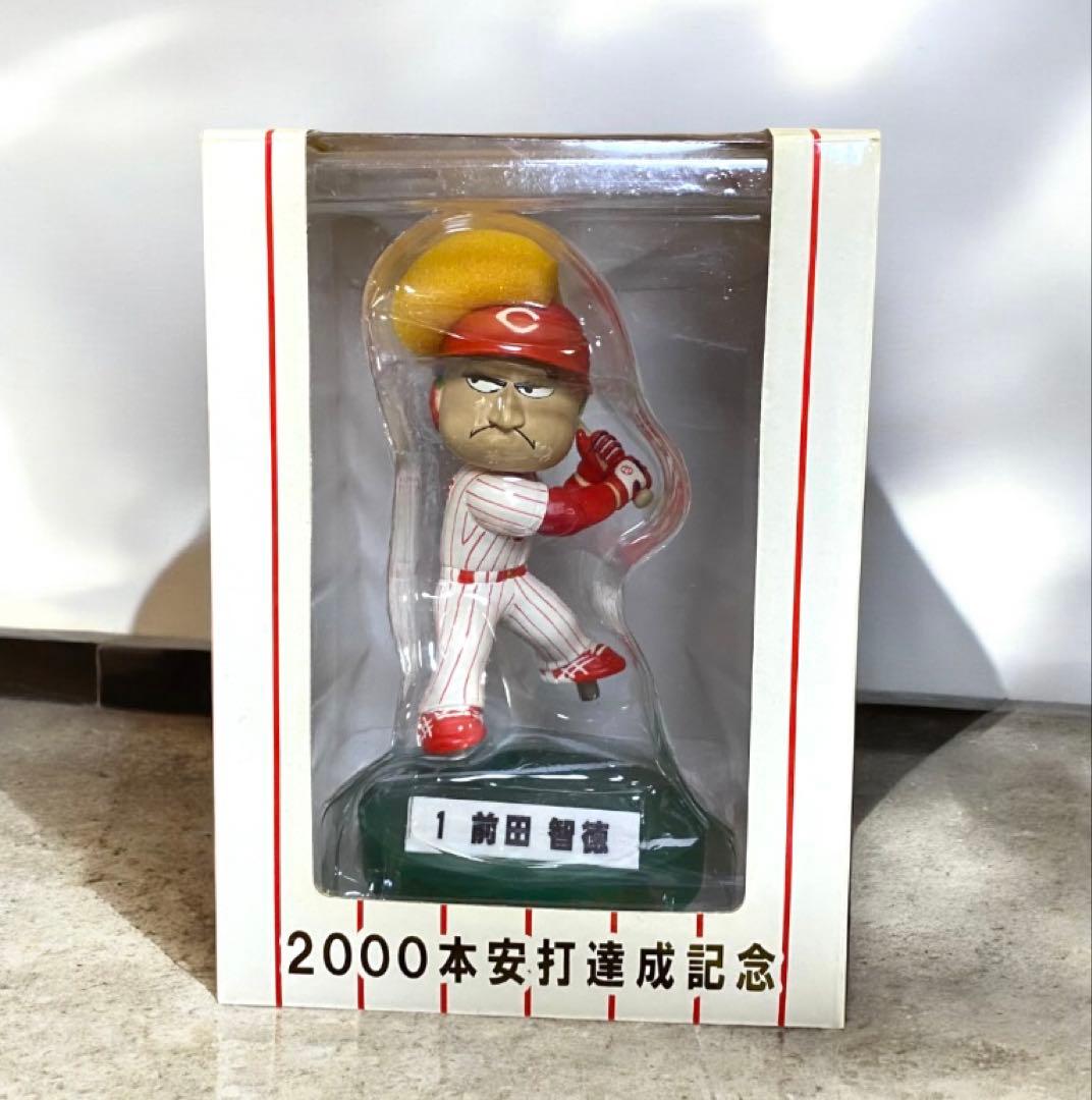 新品希少 広島カープ 前田智徳2000本安打記念フィギュア シリアルNo.222