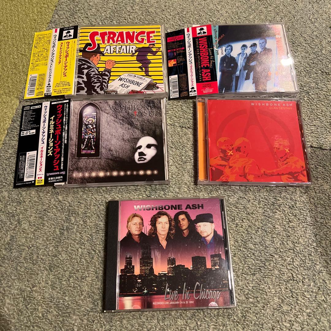 帯付激レアWISHBONE ASH CDセット