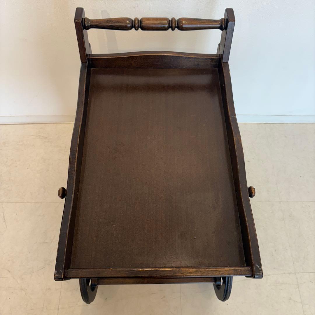 karimoku カリモク キッチンワゴン 車輪 コロニアル アンティーク