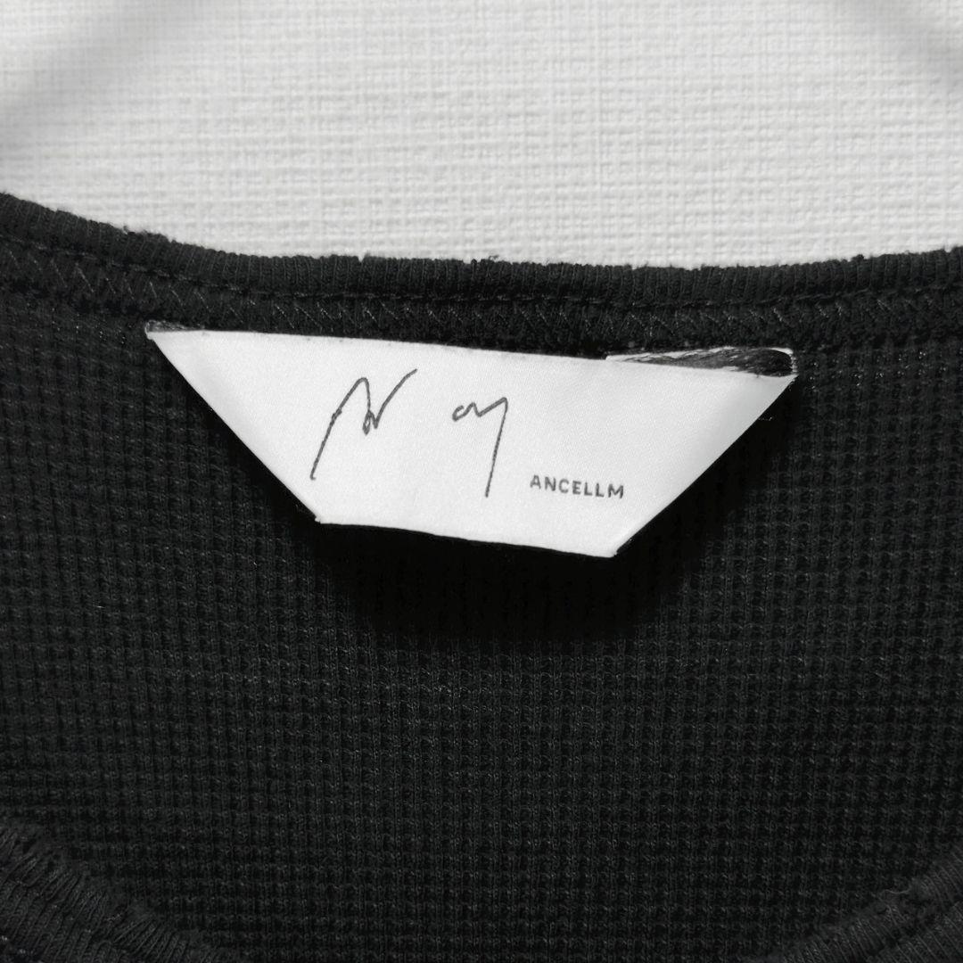 トップス ANCELLM 24SS DAMAGE WAFFLE CREW LS Tee 2