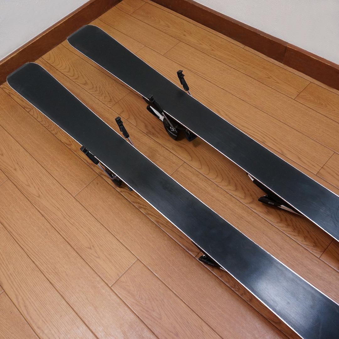 メンテ済 120cm 靴22cm SALOMON スキーセット おまけ