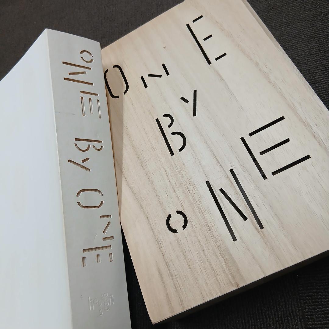 【希少本】ONE BY ONE 木製アートブック