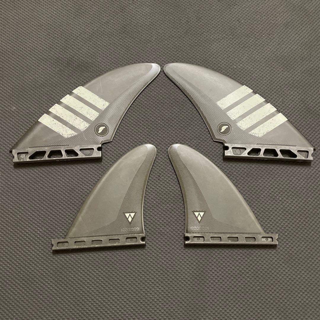 futures.ALPHA CONTROLLER クアッドフィン 4枚セット