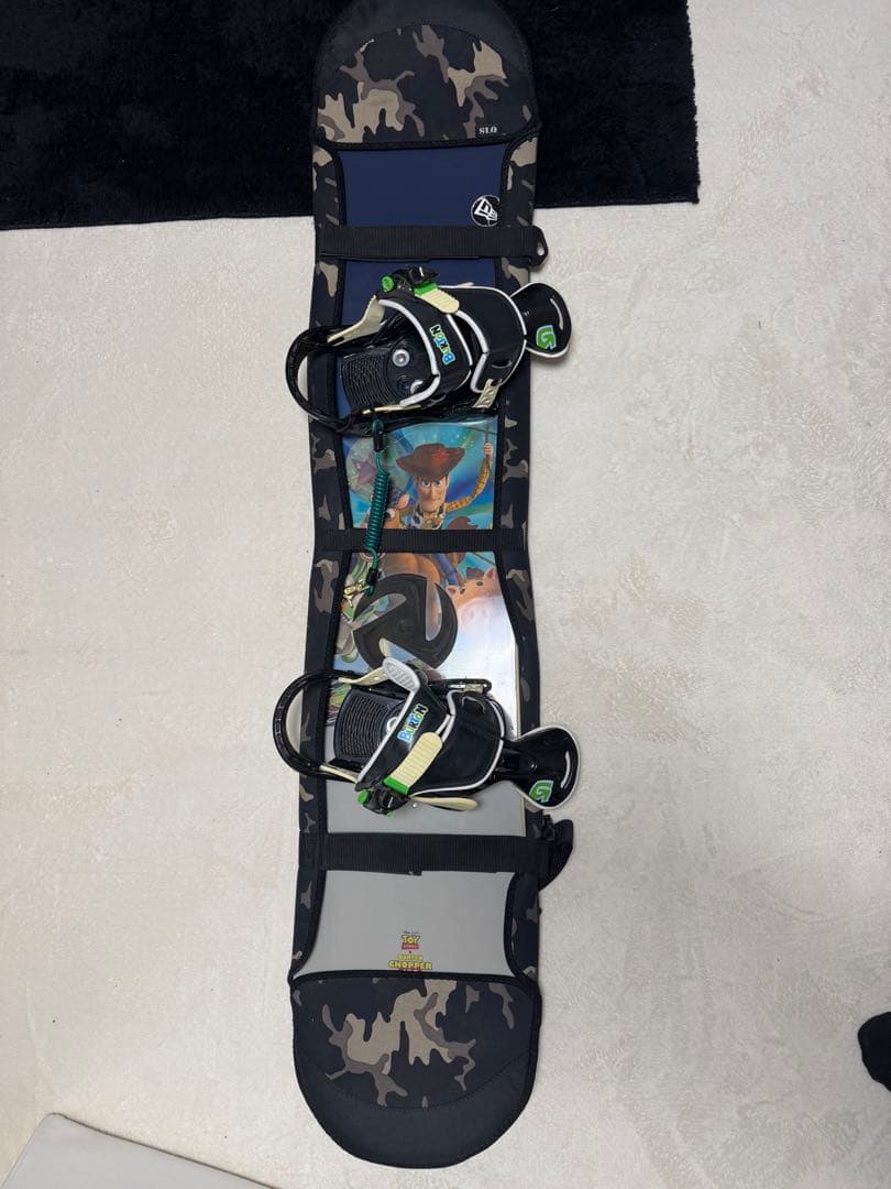 BURTON トイストーリー 板 ビンディング ボードカバーセット 130