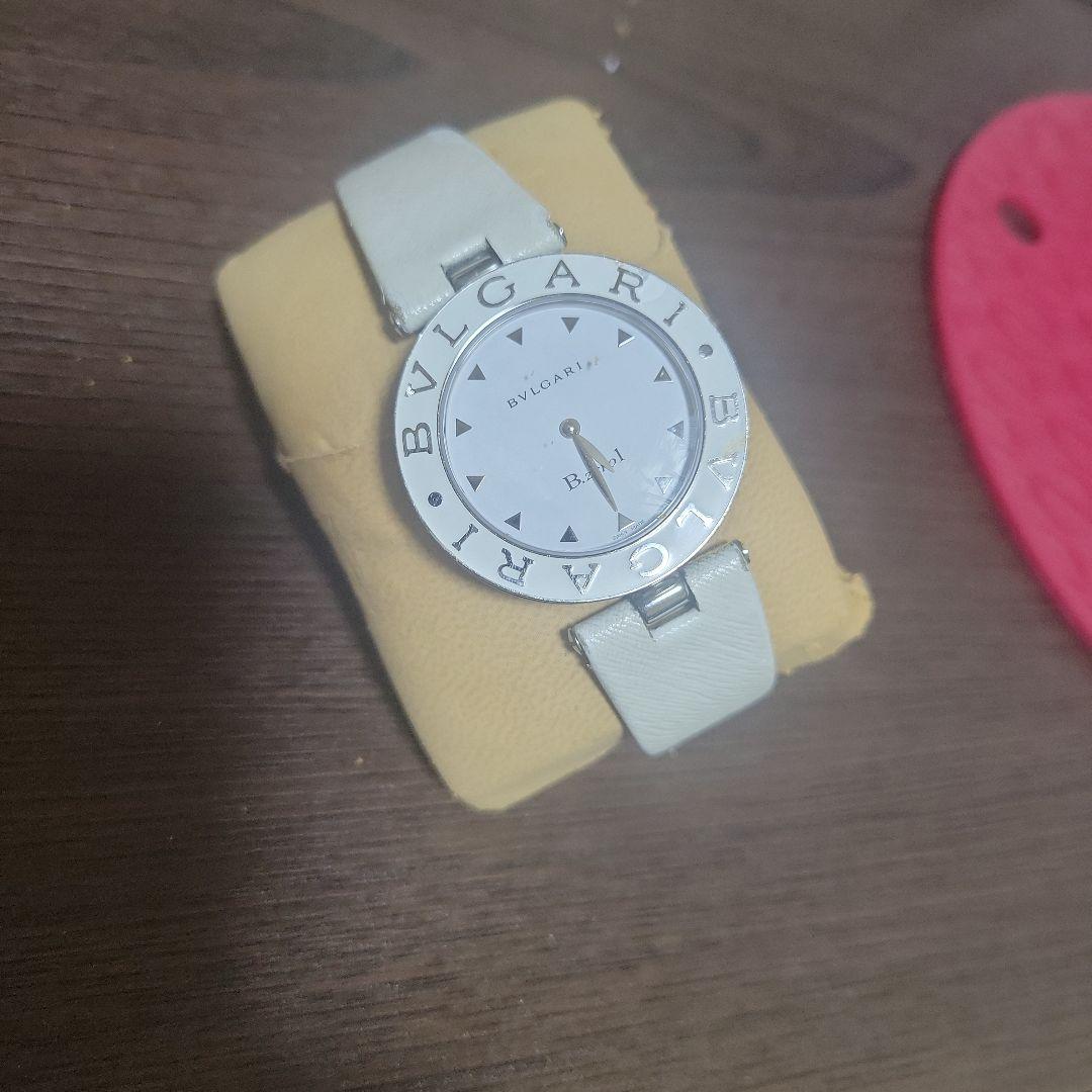 BVLGARI B.zero1 腕時計 シルバー/ホワイト