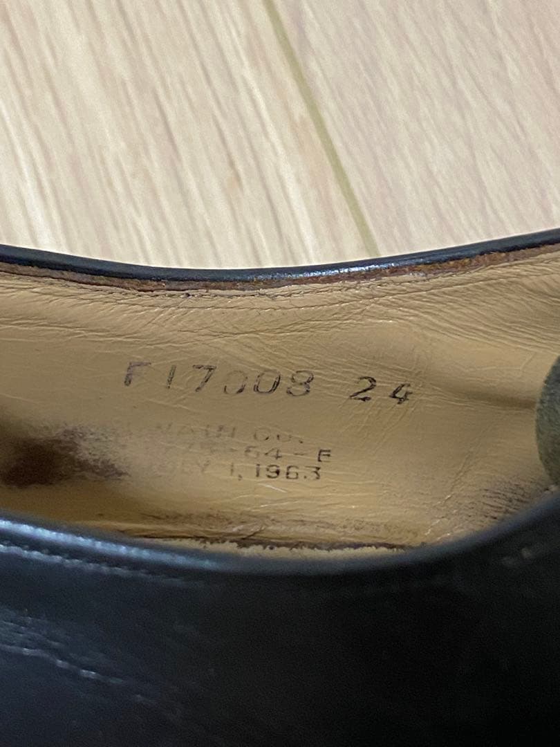 靴 60s US NAVY service shoes