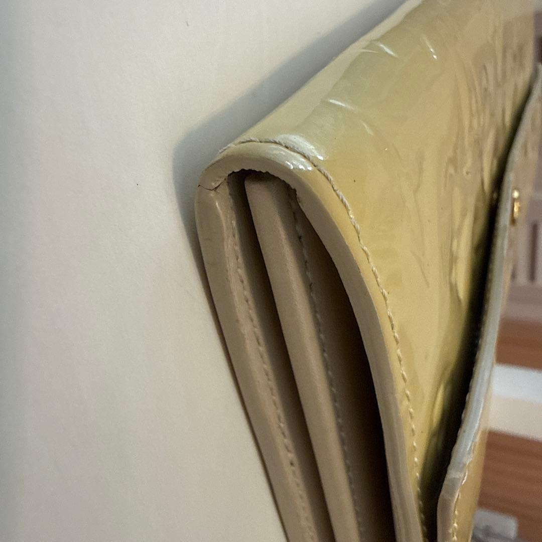 LOUIS VUITTON ルイヴィトン 長財布 ヴェルニ ポルトフォイユサラ