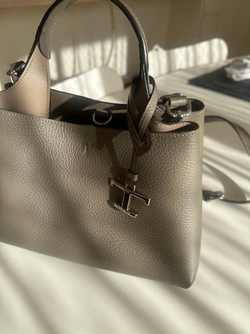 TOD'S T タイムレス マイクロ 2WAY ショルダーバッグ(秋冬限定色)