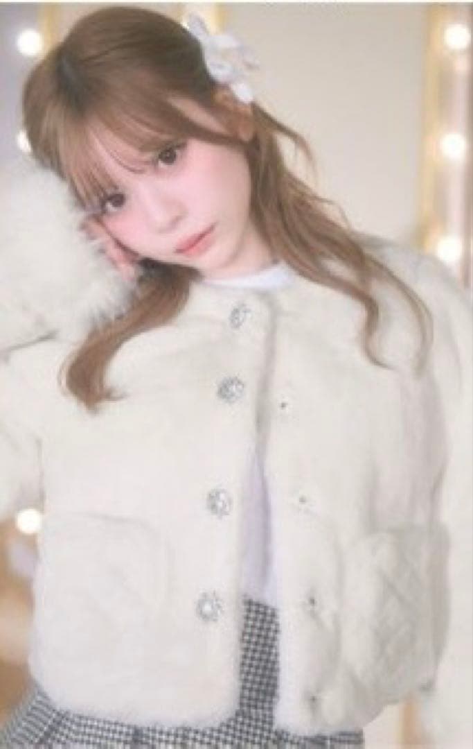 ミシェルマカロン ビジュー アウター